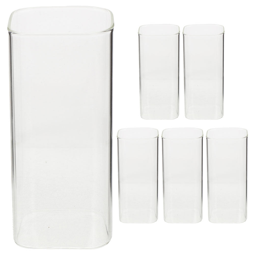 طقم أكواب زجاجية مكون من 6 قطع - مراجعة Home Bar Set وسعره